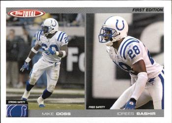2004 Topps Total - First Edition #258 Mike Doss / Idrees Bashir Front