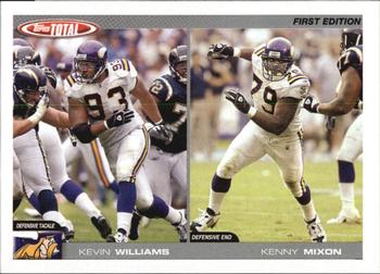 2004 Topps Total - First Edition #262 Kevin Williams / Kenny Mixon Front