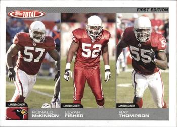 2004 Topps Total - First Edition #276 Ronald McKinnon / Levar Fisher / Ray Thompson Front