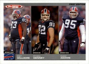2004 Topps Total - First Edition #309 Pat Williams / Ryan Denney / Sam Adams Front
