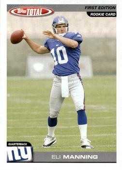2004 Topps Total - First Edition #350 Eli Manning Front