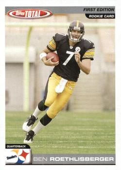 2004 Topps Total - First Edition #375 Ben Roethlisberger Front