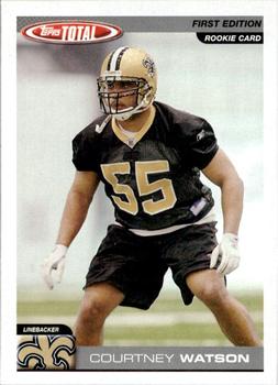 2004 Topps Total - First Edition #387 Courtney Watson Front
