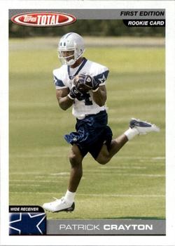 2004 Topps Total - First Edition #432 Patrick Crayton Front