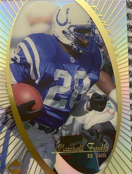 1997 Collector's Edge Extreme - Finesse #12 Marshall Faulk Front