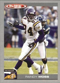 2004 Topps Total - Silver #3 Randy Moss Front