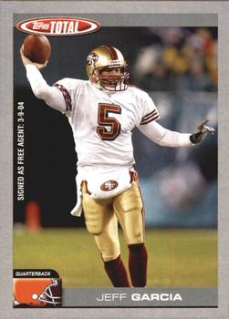 2004 Topps Total - Silver #8 Jeff Garcia Front