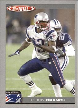 2004 Topps Total - Silver #16 Deion Branch Front