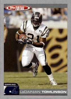 2004 Topps Total - Silver #25 LaDainian Tomlinson Front