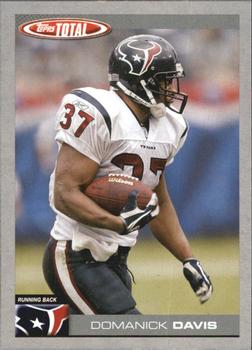 2004 Topps Total - Silver #35 Domanick Davis Front