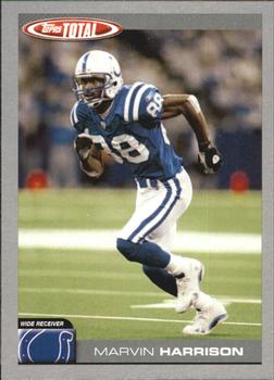2004 Topps Total - Silver #40 Marvin Harrison Front