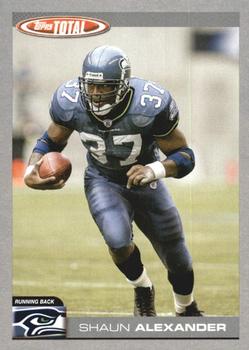 2004 Topps Total - Silver #45 Shaun Alexander Front