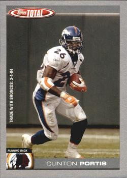2004 Topps Total - Silver #75 Clinton Portis Front