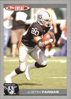 2004 Topps Total - Silver #81 Justin Fargas Front