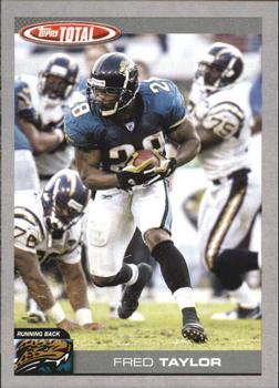 2004 Topps Total - Silver #85 Fred Taylor Front