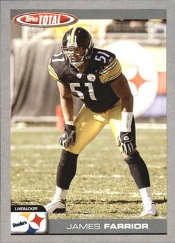 2004 Topps Total - Silver #114 James Farrior Front