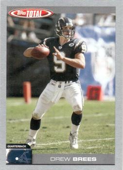2004 Topps Total - Silver #163 Drew Brees Front