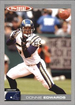 2004 Topps Total - Silver #184 Donnie Edwards Front