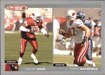 2004 Topps Total - Silver #221 Calvin Pace / Fred Wakefield Front