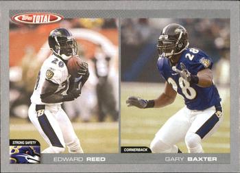 2004 Topps Total - Silver #223 Ed Reed / Gary Baxter Front