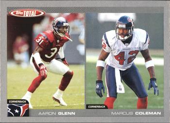 2004 Topps Total - Silver #233 Aaron Glenn / Marcus Coleman Front