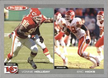2004 Topps Total - Silver #236 Vonnie Holliday / Eric Hicks Front