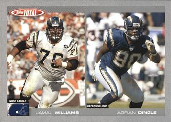 2004 Topps Total - Silver #245 Jamal Williams / Adrian Dingle Front