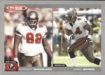 2004 Topps Total - Silver #249 Anthony McFarland / Greg Spires Front