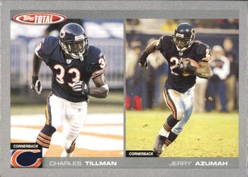 2004 Topps Total - Silver #254 Charles Tillman / Jerry Azumah Front