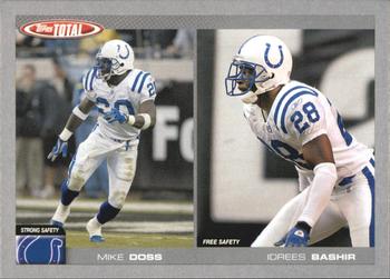 2004 Topps Total - Silver #258 Mike Doss / Idrees Bashir Front