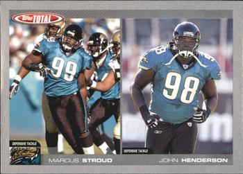 2004 Topps Total - Silver #259 Marcus Stroud / John Henderson Front