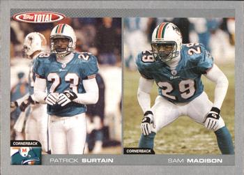 2004 Topps Total - Silver #273 Patrick Surtain / Sam Madison Front