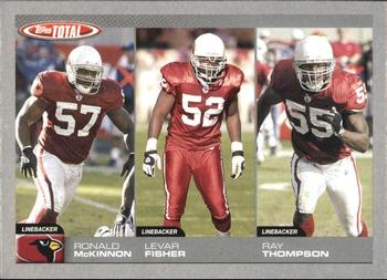 2004 Topps Total - Silver #276 Ronald McKinnon / Levar Fisher / Ray Thompson Front
