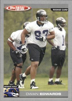 2004 Topps Total - Silver #332 Dwan Edwards Front