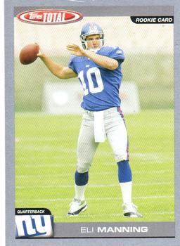 2004 Topps Total - Silver #350 Eli Manning Front