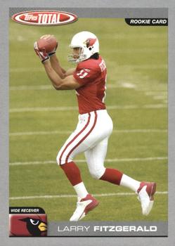 2004 Topps Total - Silver #400 Larry Fitzgerald Front