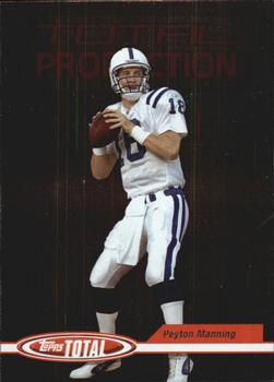 2004 Topps Total - Total Production #TP2 Peyton Manning Front