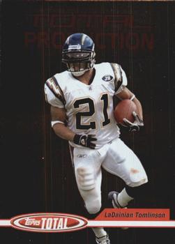 2004 Topps Total - Total Production #TP8 LaDainian Tomlinson Front