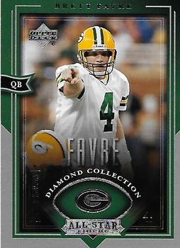 2004 Upper Deck Diamond Collection All-Star Lineup - Silver Honors #40 Brett Favre Front