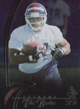 1997 Collector's Edge Extreme - Foil #P112 Tiki Barber Front