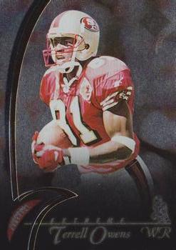 1997 Collector's Edge Extreme - Foil #P149 Terrell Owens Front