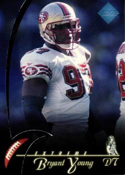 1997 Collector's Edge Extreme - Foil #P153 Bryant Young Front