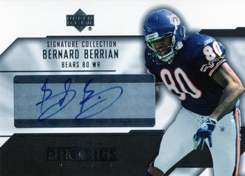 2004 UD Diamond Pro Sigs - Signature Collection #SC-BB Bernard Berrian Front