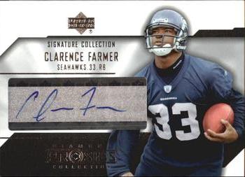 2004 UD Diamond Pro Sigs - Signature Collection #SC-CF Clarence Farmer Front