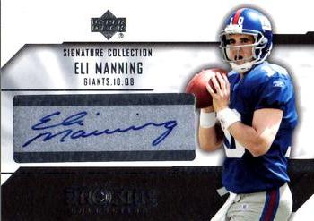 2004 UD Diamond Pro Sigs - Signature Collection #SC-EM Eli Manning Front