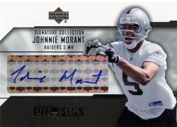 2004 UD Diamond Pro Sigs - Signature Collection #SC-JM Johnnie Morant Front