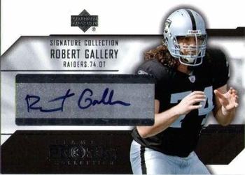 2004 UD Diamond Pro Sigs - Signature Collection #SC-RG Robert Gallery Front