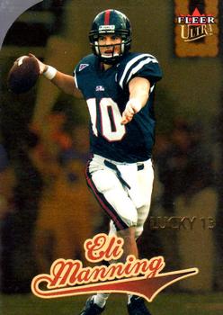 2004 Ultra - Gold Medallion #201 Eli Manning Front