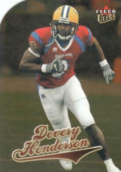 2004 Ultra - Gold Medallion #217 Devery Henderson Front