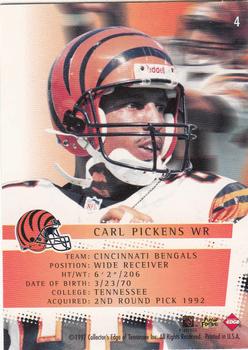 1997 Collector's Edge Extreme - Force #4 Carl Pickens Back